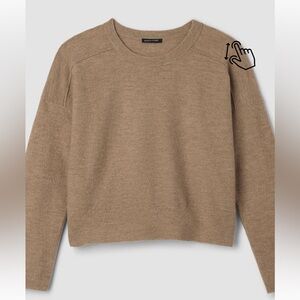 Eileen Fisher Fine Felted Short Top/Sweater Size L